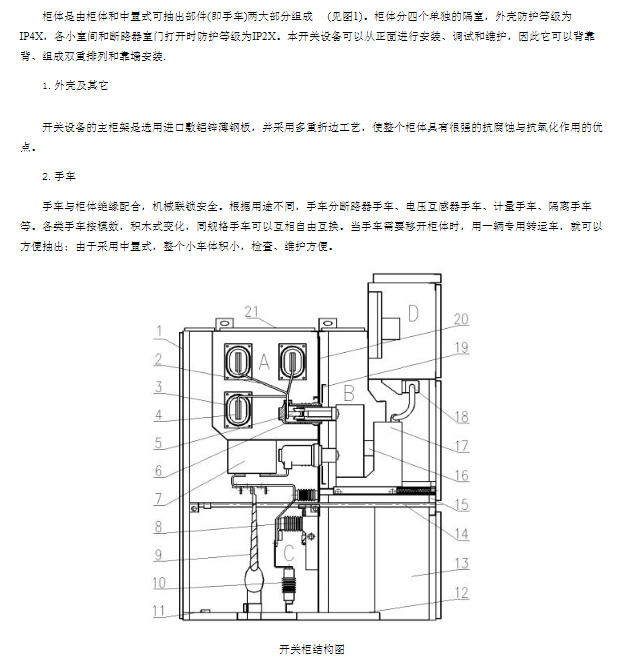 KYN28A結(jié)構圖